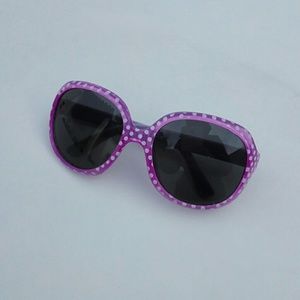 Kids Girls Polka Dot Sunglasses NEW Purple